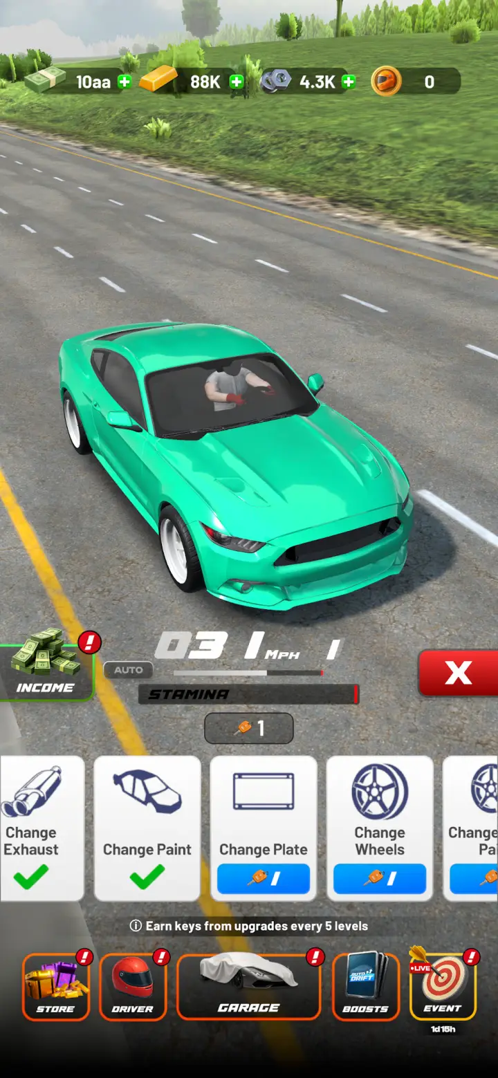 Second Highway Drift gameplay screenshot
